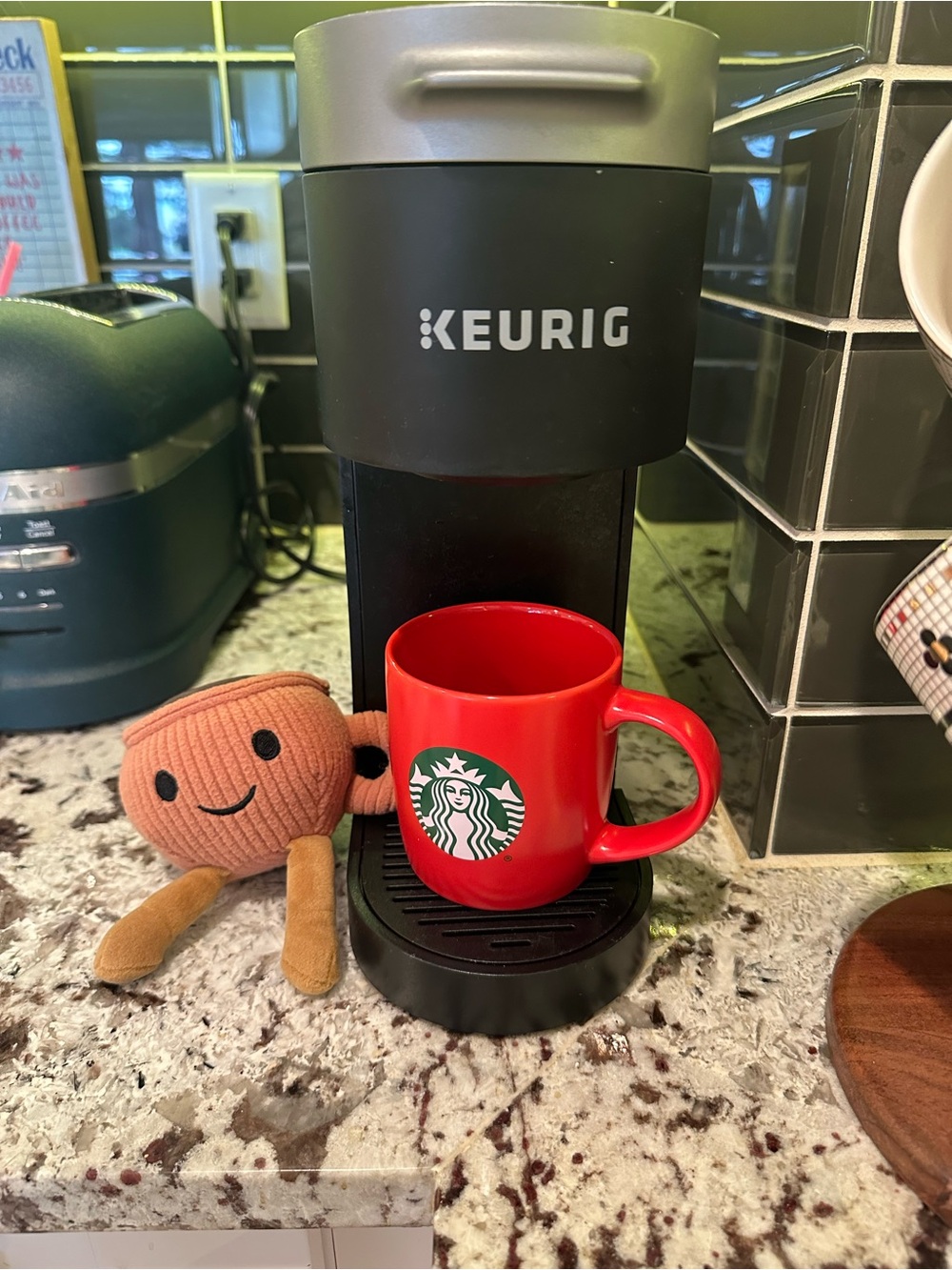 Starbucks red and green mug only